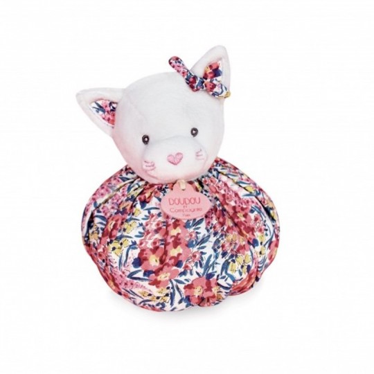 Doudou Chat Boule 3 en 1 : Les petits futés - Doudou et Compagnie Doudou et compagnie - 1