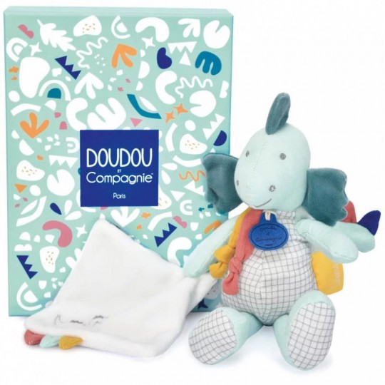 Filou, Pantin dinosaure avec doudou : Les Calinosaures - Doudou et Compagnie Doudou et compagnie - 2