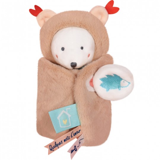 Doudou Papillotte Ours : Les petits futés - Doudou et Compagnie Doudou et compagnie - 1