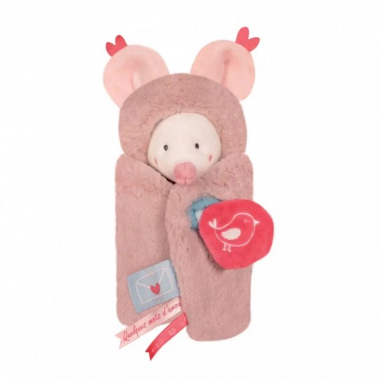 Doudou Papillotte Souris : Les petits futés - Doudou et Compagnie Doudou et compagnie - 1