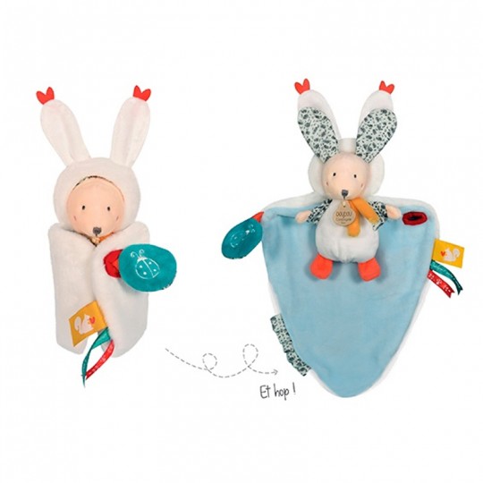 Doudou Papillotte Lapin : Les petits futés - Doudou et Compagnie Doudou et compagnie - 3