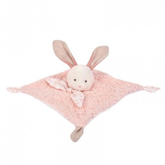 Doudou lapin rose 25 cm : DOUDOU BOTANIC BIO - Doudou et Compagnie Doudou et compagnie - 1