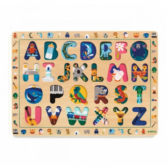 Puzzle ABC international - Djeco Djeco - 1