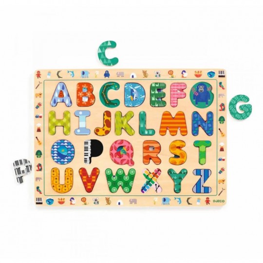 Puzzle ABC international - Djeco Djeco - 2