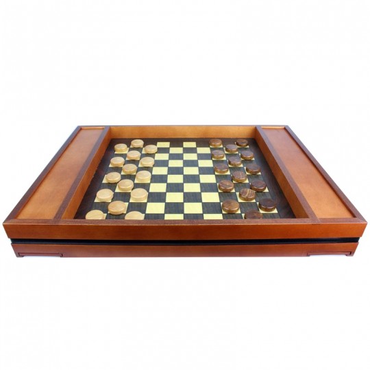 Coffret plumier échecs et dames Prestige - 3