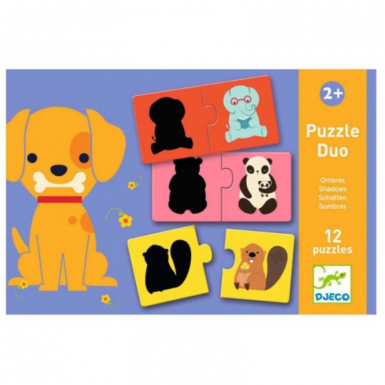 Puzzle Duo Ombres - Djeco Djeco - 1