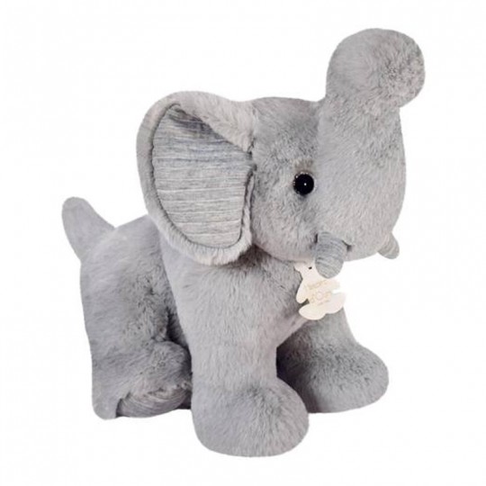 Peluche Les Preppy Chics éléphant gris poudré 45 cm - Histoire d'Ours Histoire d'Ours - 2