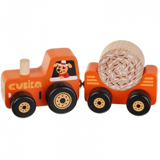 Véhicules : Tracteur - Cubika Toys Cubika Toys - 1