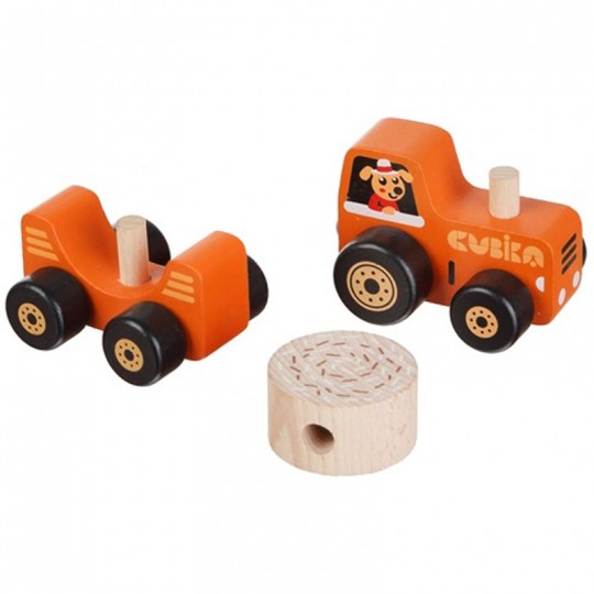 Véhicules : Tracteur - Cubika Toys Cubika Toys - 2