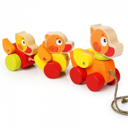 Jouet à tirer Canard voyageurs - Cubika Toys Cubika Toys - 1