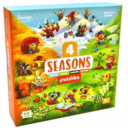 Puzzle 4 saisons incroyables - Cubika Toys Cubika Toys - 2