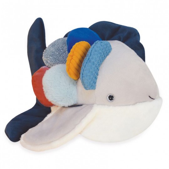 Peluche Trésors Marins Poisson Arc-en-ciel 30 cm - Histoire d'Ours Histoire d'Ours - 1