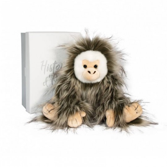 Peluche Dans la Forêt tropicale Singe Marron 30 cm - Histoire d'Ours Histoire d'Ours - 1