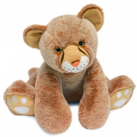 Peluche Dans la Savane Bébé Lion Marron 35 cm - Histoire d'Ours Histoire d'Ours - 1