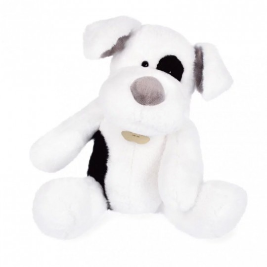 Peluche Les Chiens & les Chats chien Noopy blanc et noir 40 cm - Histoire d'Ours Histoire d'Ours - 1