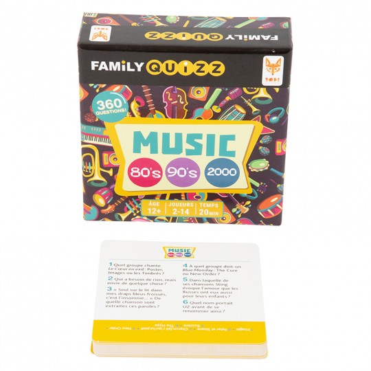 Family Quizz - Music 80's 90's 2000 Topi Games - 2