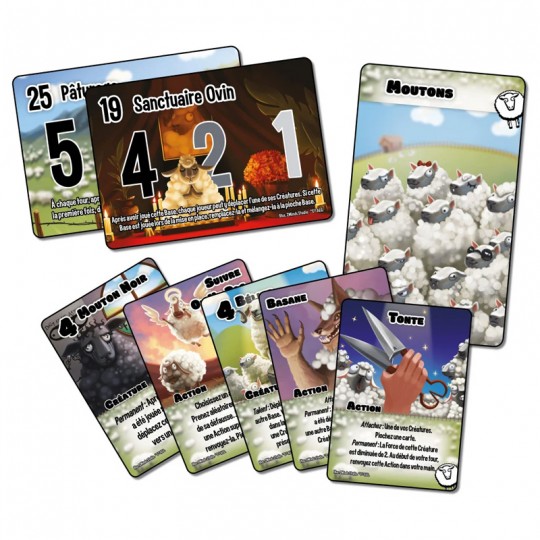 Micro Extension Faction Moutons - Smash Up iello - 2