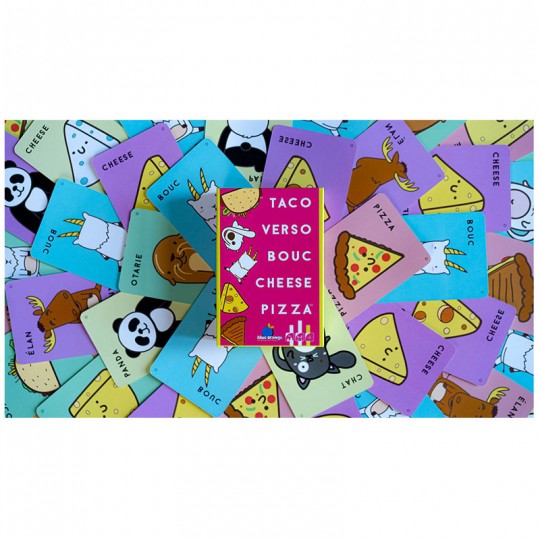 Taco Verso Bouc Cheese Pizza - Un jeu Blue Orange Games - BCD JEUX