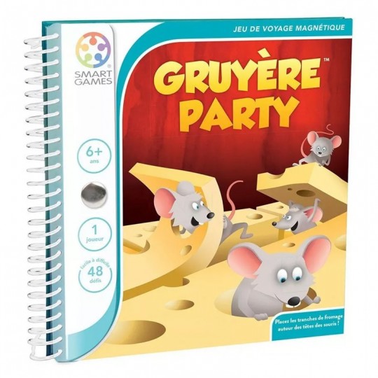 Gruyère Party (Brain Cheeser) - Jeu de voyage Smart Games - BCD Jeux