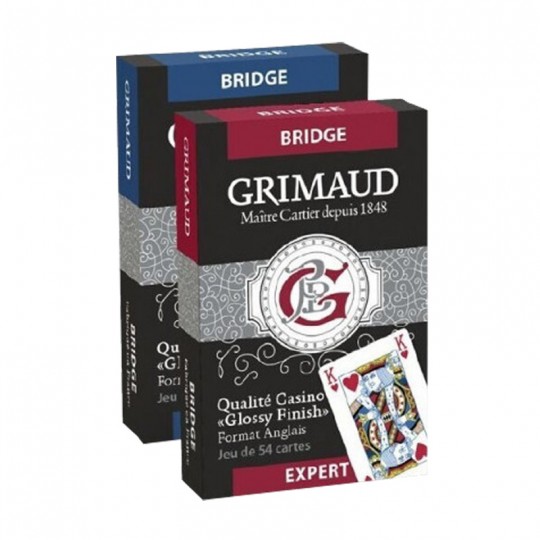 Jeu de Bridge Expert 54 cartes - Grimaud Grimaud - 1