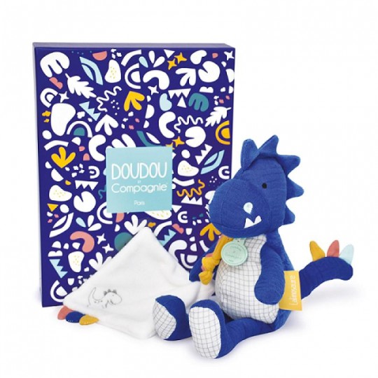 Sashou, pantin dinosaure avec Doudou : Les Calinosaures - Doudou et Compagnie Doudou et compagnie - 2