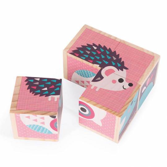 Mes premiers Cubes - Bébés Animaux Janod - 1