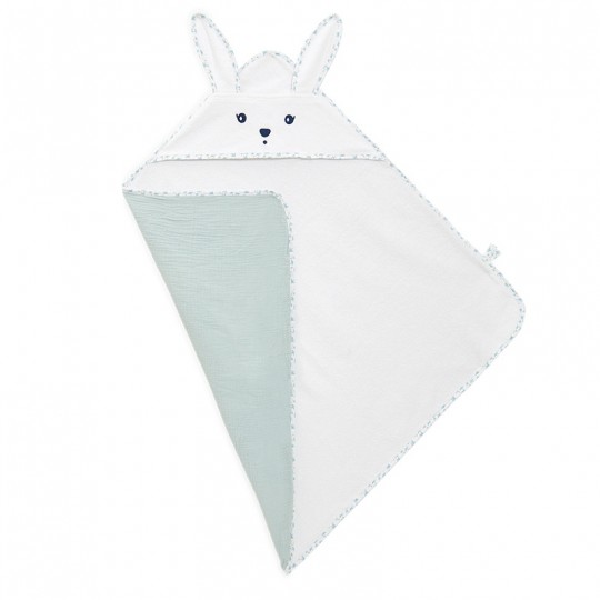 Ma cape de bain Lapin Colombe - K'Doux Kaloo kaloo - 2