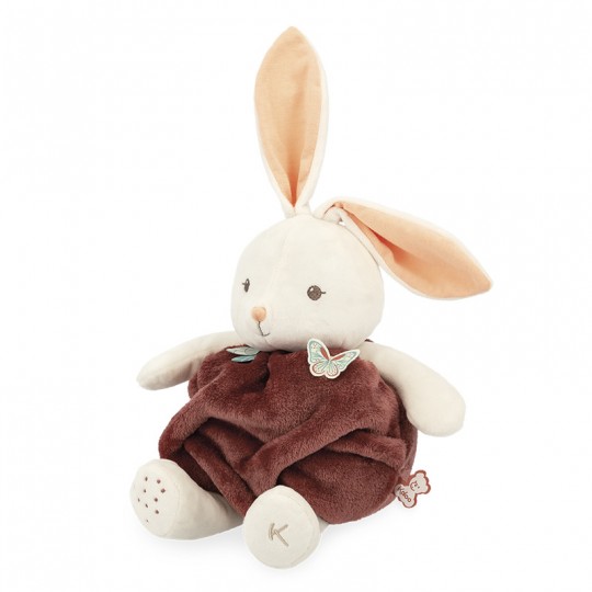 Peluche Bulle d'Amour Lapin Cannelle 30 cm - Plume Kaloo kaloo - 1