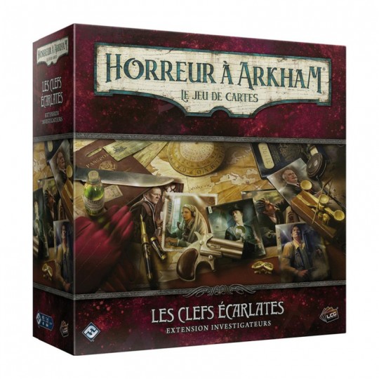 Horreur à Arkham JCE : Les Clefs Écarlates (Investigateurs) Fantasy Flight Games - 2