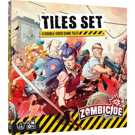 Zombicide Saison 1 : Set de Dalles Saison 1 CMON - 1