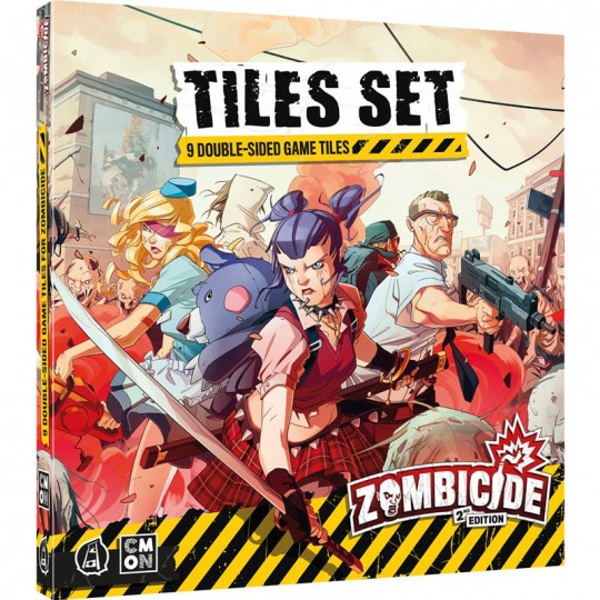 Zombicide Saison 1 : Set de Dalles Saison 1 CMON - 1