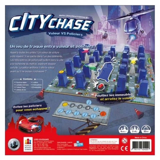 City Chase Korea Board Games - 3