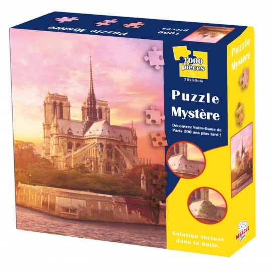 Puzzle Mystère Notre Dame 200 ans plus tard Débacle Jeux - 2
