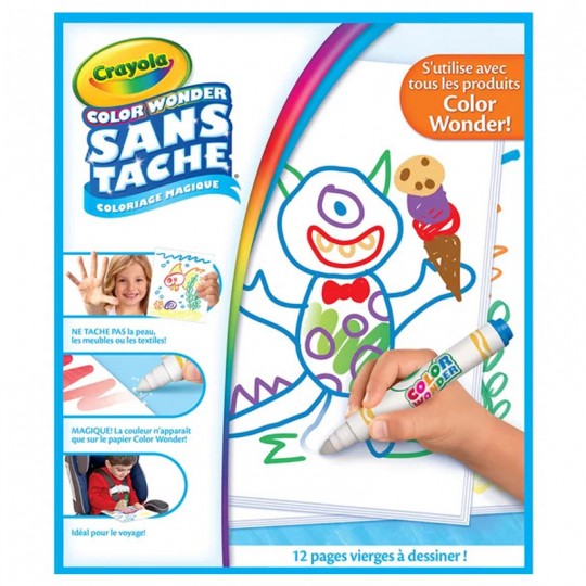 Recharge pages blanches Color Wonder - Crayola Crayola - 1