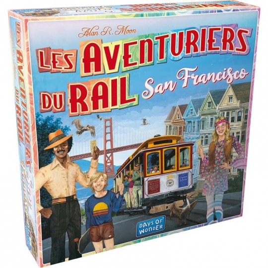 Les Aventuriers du Rail : San Francisco Days of Wonder - 1