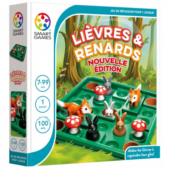 Lièvres et Renards (JUMPIN' édition 2022) - SMART GAMES SmartGames - 2