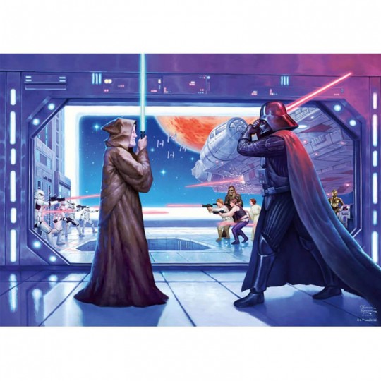 Schmidt Puzzles Disney - Star Wars, Le Duel Final - 1000 pcs Schmidt - 2