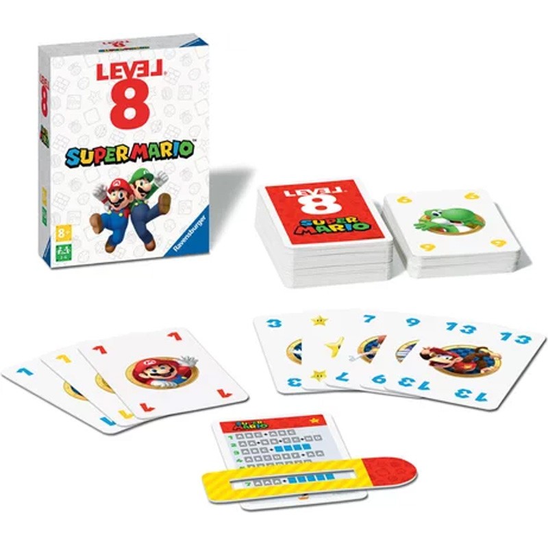 Level 8 Super Mario - Ravensburger - Un jeu Ravensburger - BCD JEUX