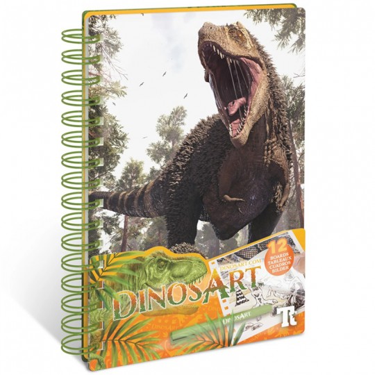 Carnet créatif : Tableaux à métalliser - DinosArt DinosArt - 1