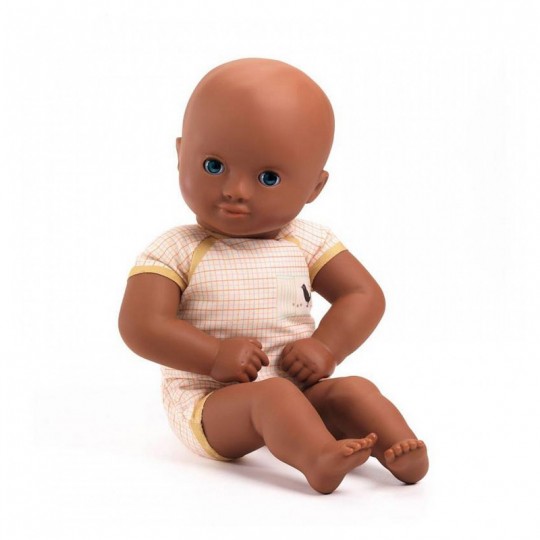 Poupée à habiller baby Yellow Pomea - Djeco Djeco - 1