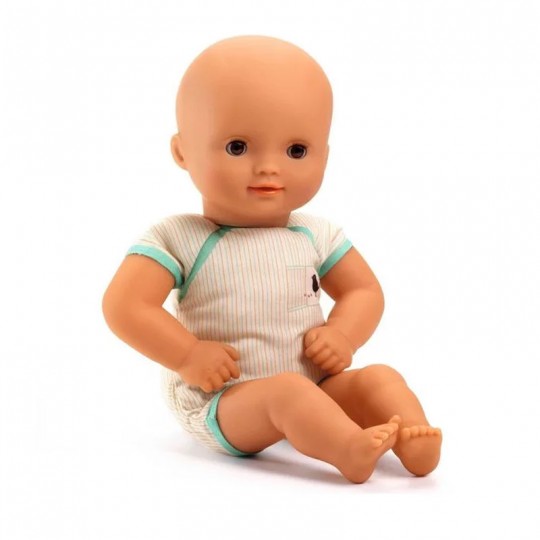Poupée à habiller baby Green Pomea - Djeco Djeco - 1