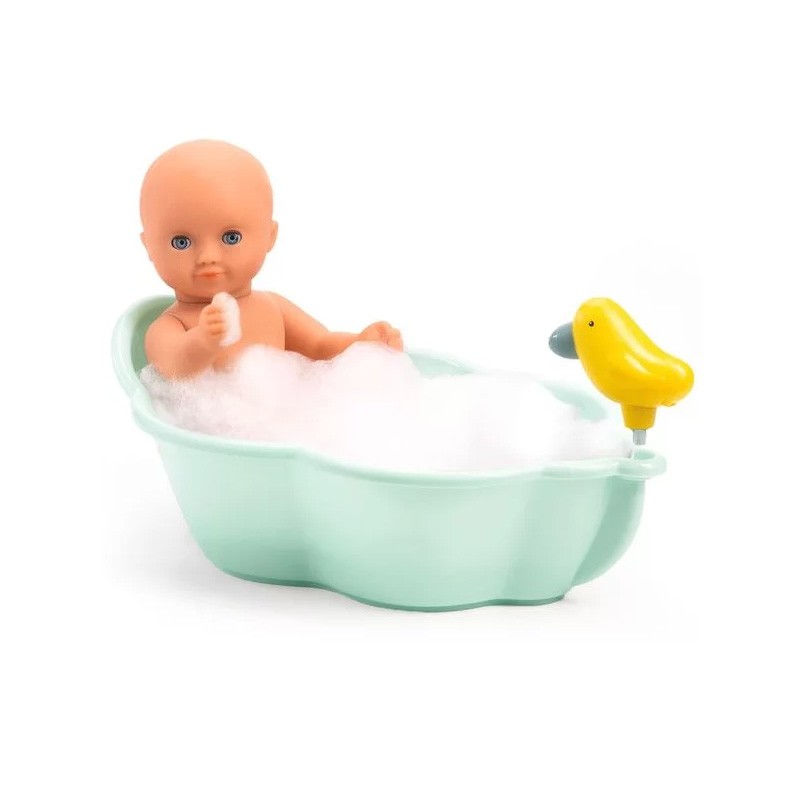 Baignoire pour poupée Pomea - Djeco - Un jeu Djeco - Boutique BCD JEUX