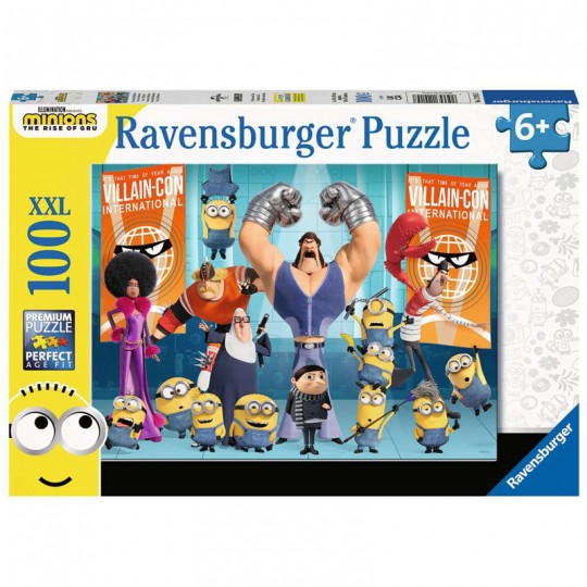 Puzzle XXL 100 pièces Les Minions 2 : Gru et les Minions - Ravensburger Ravensburger - 1