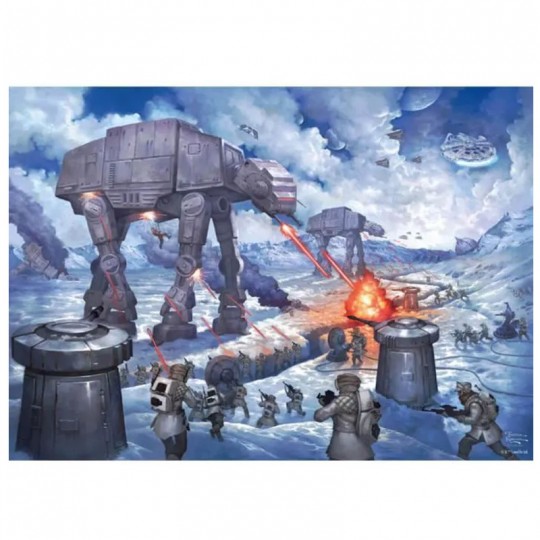 Schmidt Puzzles Disney - Star Wars, La Bataille de Hoth - 1000 pcs Schmidt - 2