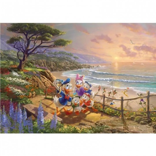 Schmidt Puzzles Disney - Donald & Daisy, Un après-midi de canard - 1000 pcs Schmidt - 2