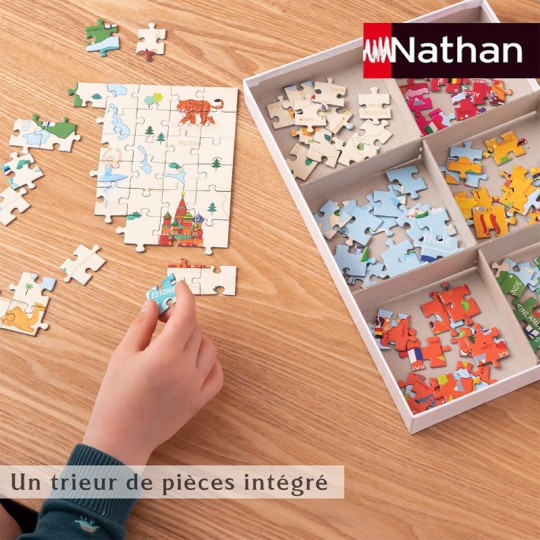 Puzzle 250 pièces Jurassic World 3 : Le Tyrannosaurus rex - Nathan Nathan - 3