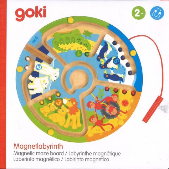Labyrithe magnétique apprendre à compter au zoo - Goki Goki - 2