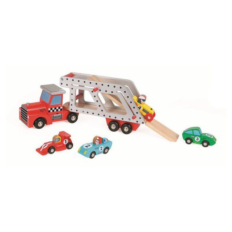 Camion transport voiture jouet - Jeux & Jouets sur Rue du Commerce