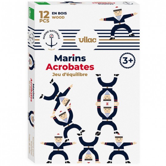 Jeu d'équilibre Les p'tits matelots - Marine nationale - Vilac Vilac - 1
