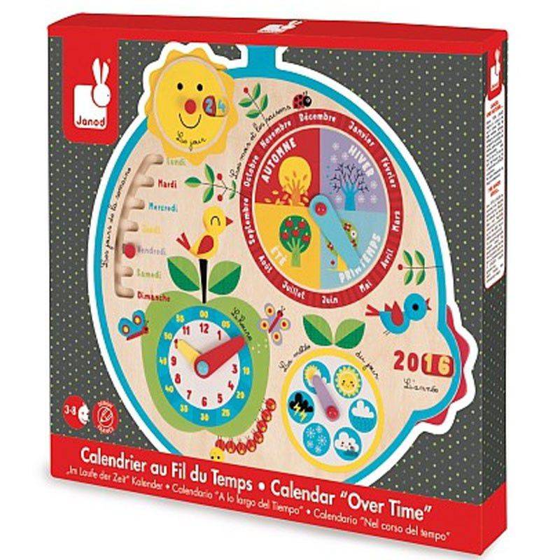 Calendrier Au Fil du Temps - Jouet pour enfant JANOD - Boutique BCD